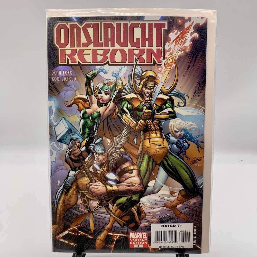 Onslaught Reborn‎ #4 Variant Marvel Comics 2007 Bagged And Boarded